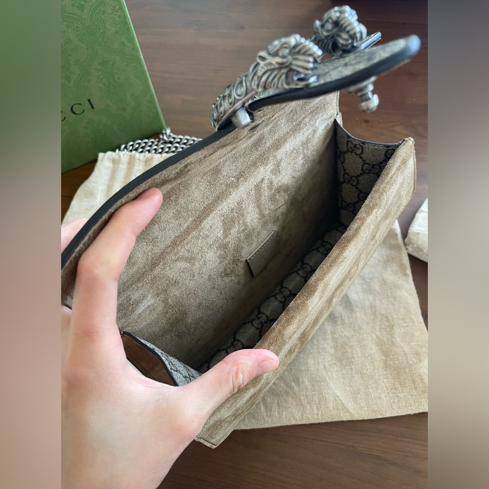 Gucci Dionysus Bag, Small, Beige / Tan - Picture 4 of 10